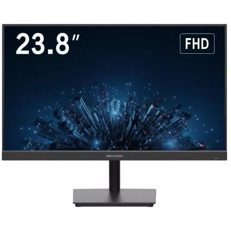 Hikvision DS-D5224F2-1V1S/B 23.8 inch Full HD VA Monitor with HDMI, VGA, CVBS and Speakers