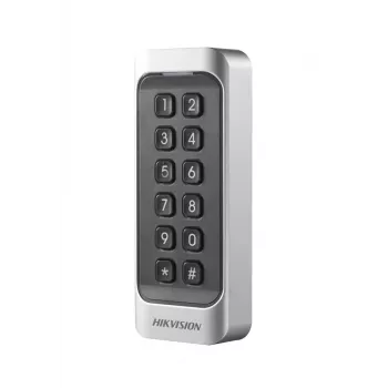 Hikvision DS-K1107AMK Mifare Proximity Reader with Keypad, 13.56 MHz, Wiegand/RS-485, IP65