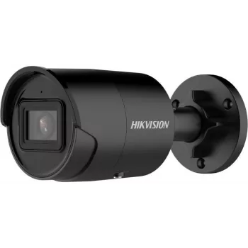 Hikvision Pro Series DS-2CD2043G2-LI2U 4MP Smart Hybrid Light Bullet IP Camera, 2.8mm, Black
