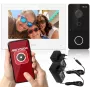 HILOOK IP Video Doorbell Kit (IP-VIS-SLIM-W) - 2MP Outdoor Station + 7 inch Indoor Station, Wi-Fi, PoE