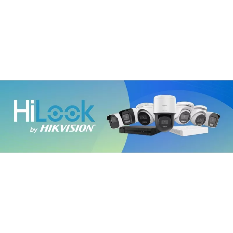 Hilook IPC-D140HA-LUC 4MP Outdoor Network Dome Camera with Night Vision and Built-in Microphone