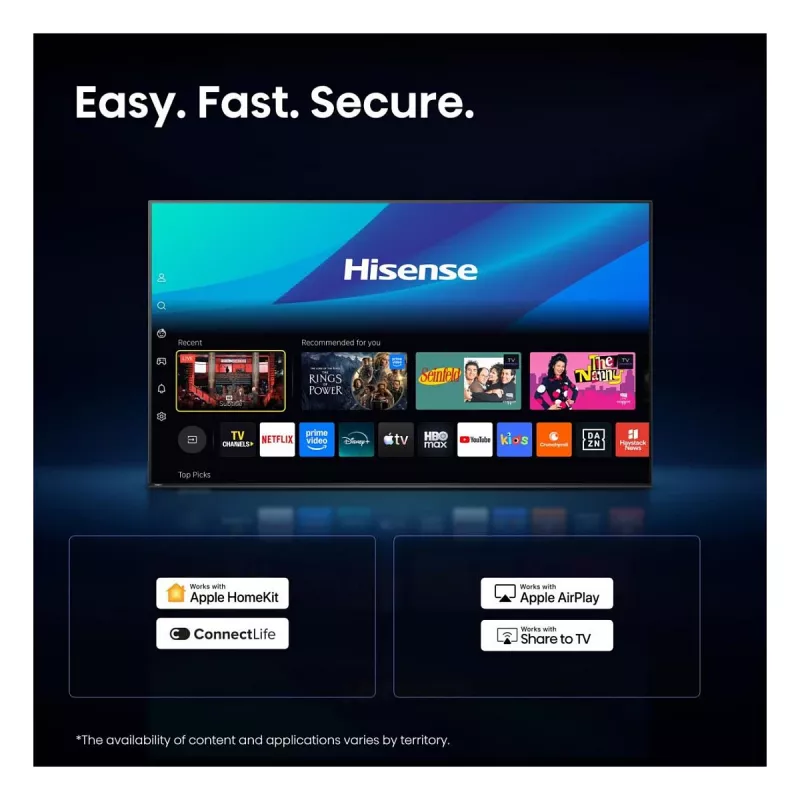 Hisense 32A59S 32-inch Full HD DLED Smart TV with Wi-Fi and Bluetooth