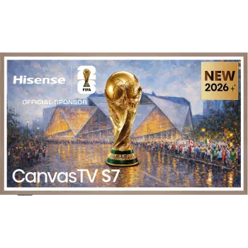 Hisense 55S7DS 55-inch 4K UHD LED Smart TV with VIDAA U6, Dolby Vision, HDR10, HLG, 60Hz, Wi-Fi, Bluetooth 5.0, 3 HDMI, 2 USB