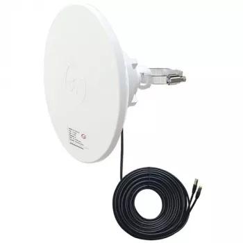 HISMART 5G / LTE / CBRS 2x2 MIMO Antenna, 1.7-4.2 GHz, 2x 12 dBi, IP67