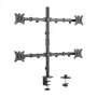 HISMART Quad Monitor Mount for 17-32 inch Screens