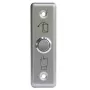 HISMART TV993888 Stainless Steel Flush-Mounted Exit Button with Blue LED, NO/NC/COM, IP65