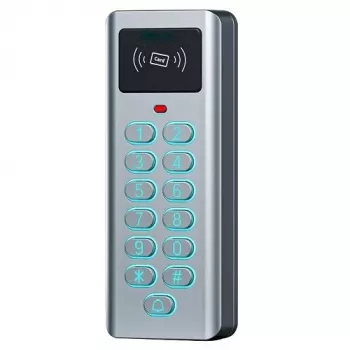 HISMART TV993758 IP65 Standalone Access Control Keypad with Mifare Card Reader and Integrated Controller