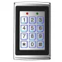 HISMART TV993772 Multifunction Access Control Keypad with Mifare Card Reader, PIN, 2000 Users, IP65, Wiegand 26/34, Zinc Alloy