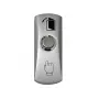 HISMART TV993871 Exit Button, Zinc Alloy, NO/COM, Surface Mounted, Silver