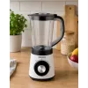 HNC Blender HPM 8164 HEINRICH'S 2000W High-Speed Tabletop Blender with 2L Tritan Jug, 6-Blade Stainless Steel, Variable Speed, Pulse, Ice Crush, Black/Silver