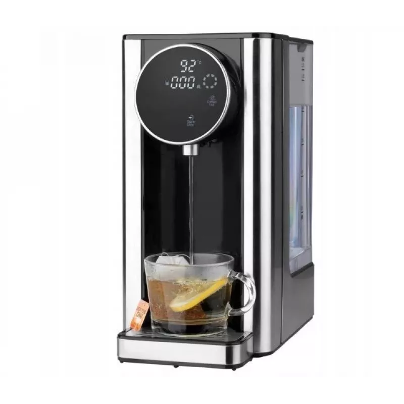 HNC HWS 8731 Electric Kettle with Temperature Control, 1.7 L, 2200 W, Glass and Stainless Steel, Keep Warm, Blue LED, 360° Base