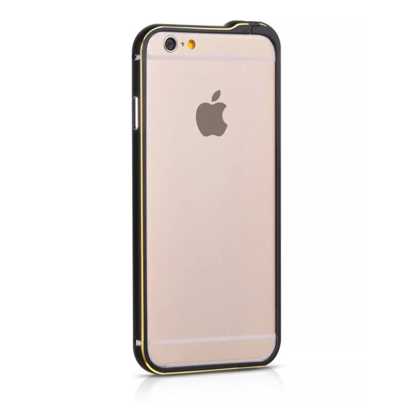 Hoco Apple iPhone 6 / 6s Blade Series Fedora Metal Bumper Black