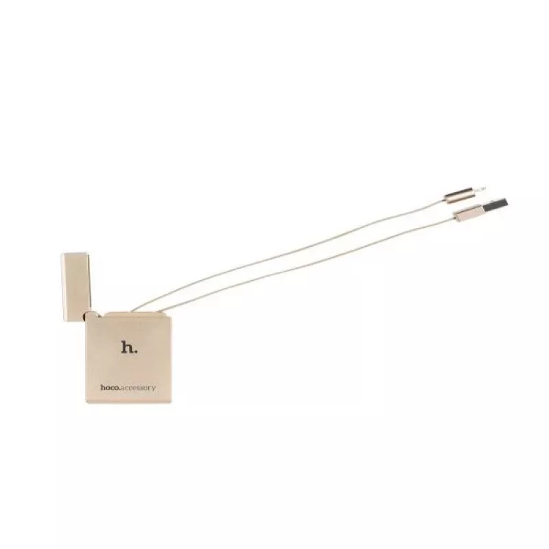 Hoco Apple Lighter UPL17 Gold USB-A to Lightning Cable 1.2m