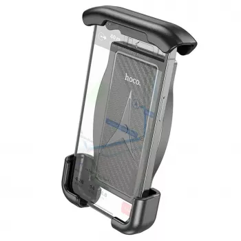 HOCO CA119 Motorcycle Rearview Mirror Phone Holder Black