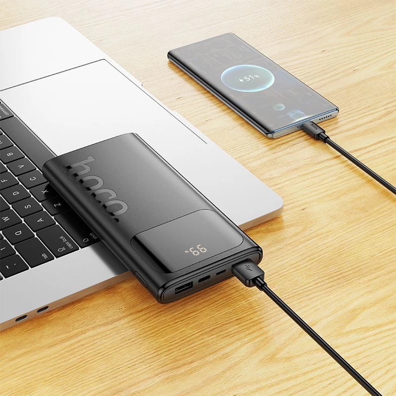 Hoco J144 Hymn Power Bank 15000mAh Black