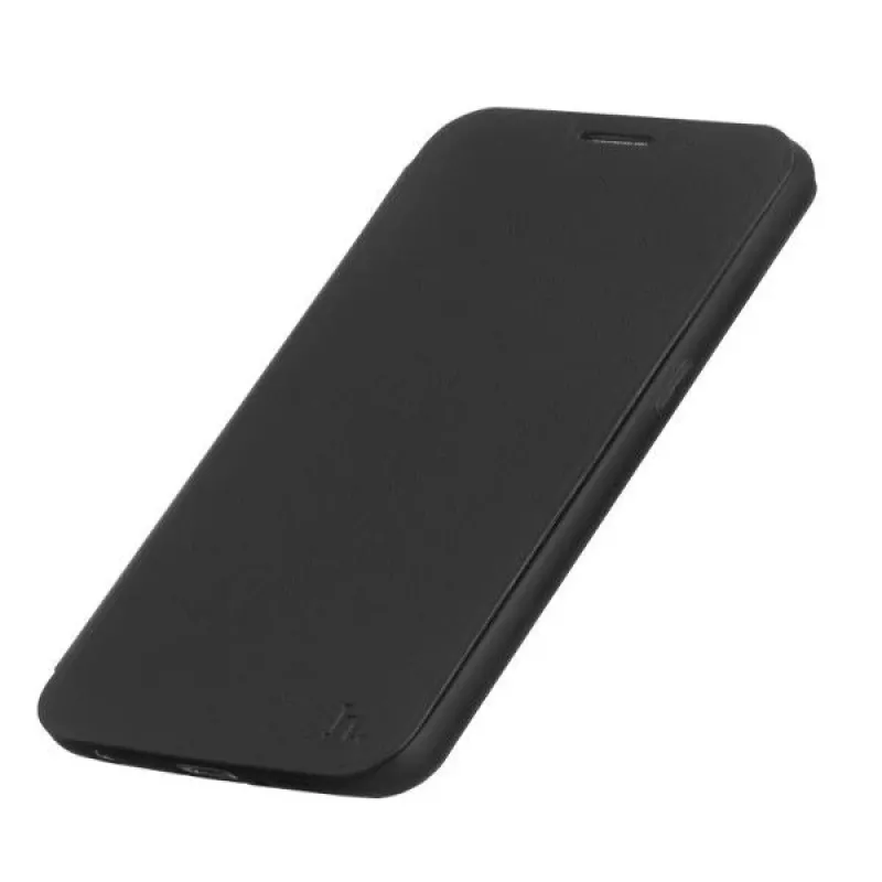 Hoco Juice Series Nappa Flip Case for Samsung Galaxy Note 5, Black