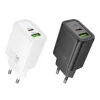 Hoco N61 Gentle PD20W+QC3.0 Charger (EU) Black