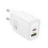 Hoco N61 Gentle PD20W+QC3.0 Charger (EU) White