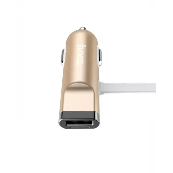 Hoco Universal UCL01 Multifunction Apple + Micro USB Cable, Gold, 1m