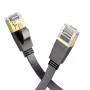 Hoco US07 General Pure Copper Flat Network Cable (10m) Black
