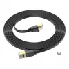 Hoco US07 General Pure Copper Flat Network Cable (5m) Black