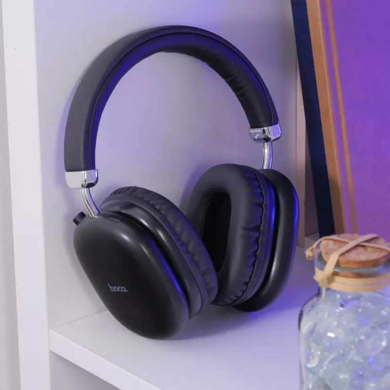 Hoco W35 Max Wireless Over-Ear Headphones Black