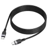 Hoco X109 Energy 60W Silicone Charging Data Cable USB-C to USB-C 3m Black