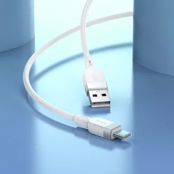 Hoco X109 Energy Silicone Charging Data Cable Type-C (L=1M) White