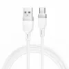Hoco X109 Energy Silicone Charging Data Cable Type-C (L=1M) White