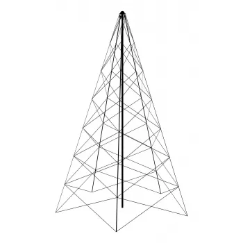 Hombli Smart Christmas Tree RGB 180 cm – 200 LEDs, Wi-Fi, App & Voice Control