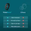 HoMedics SS-WB100BL-WW WakeBand – Your Silent Alarm, Blue – Wearable Vibration Alarm & Fitness Tracker