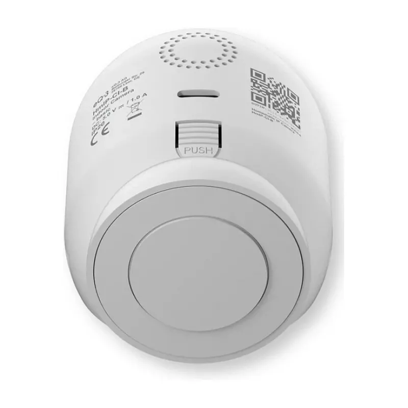 Homematic IP Indoor Camera basic – 3 MP Wi-Fi Security Camera, White/Black