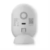 Homematic IP Indoor Camera basic – 3 MP Wi-Fi Security Camera, White/Black