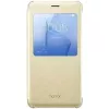 HONOR 8 Smart Cover Gold - Flip Case with Smart Window