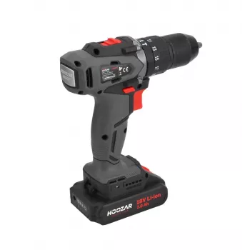 HOOVER HOOZAR Cordless Drill Driver 18V 2x2.0Ah 45Nm CD45BL-D2