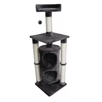 Höppy Cat Scratcher Tower 142 cm Light Grey