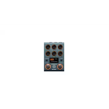 Hotone NeonGlow Verbera Reverb Guitar Effects Pedal with Glow-in-the-Dark Knobs