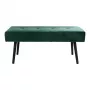 House Nordic Shoe Bench Velvet Green 100x35x44
