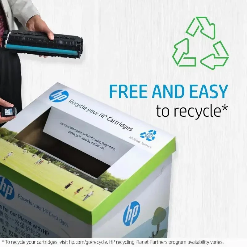HP 201A Yellow Original LaserJet Toner Cartridge (CF402A) - 1,400 Pages
