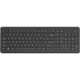 HP 225 Wireless Keyboard - 2.5-Zone Layout - Black