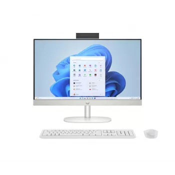 HP 24-cr0334nw All-in-One PC, 23.8 inch Full HD, AMD Ryzen 7 7730U, 16 GB DDR4, 512 GB SSD, Free DOS, White