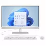HP 24-cr0430ng 23.8 inch All-in-One Desktop PC, Intel Core i3-1315U, 8GB RAM, 256GB SSD, Windows 11 Home, White