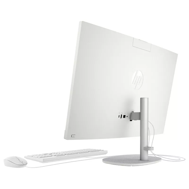 HP 27-cr0457ng All-in-One PC, 27 inch FHD Display, Intel Core i5-1335U, 8GB RAM, 512GB SSD, Windows 11 Home, White