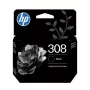 HP 308 Original Ink Cartridge, Black, 160 Pages, Blister (7FP21UE#30A)
