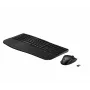 HP 685 Wireless Keyboard and Mouse Set - Dual Mode, 3-Zone Layout, Black