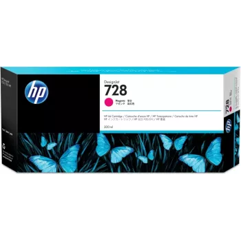 HP 728 (F9K16A) Original Ink Cartridge Magenta – 40 ml Dye-Based for DesignJet T730/T830