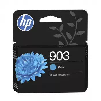 HP 903 Original Cyan Ink Cartridge (315 Pages) - T6L87AE