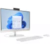 HP All-in-One 24-cr0009nf Desktop PC, Intel Core i5-1335U, 16GB RAM, 512GB SSD, 23.8 inch Full HD IPS Display, Windows 11 Home, White (Refurbished)