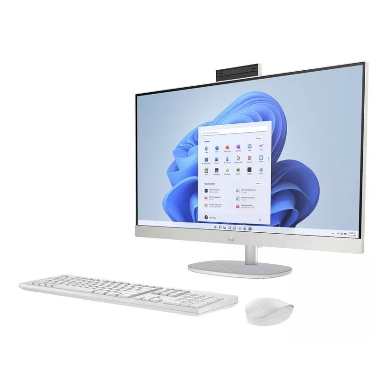 HP All-in-One 27-cr0058nf | AMD Ryzen 5 7520U | 27 inch Full HD IPS | 16 GB RAM | 512 GB SSD | Windows 11 Home (Refurbished)