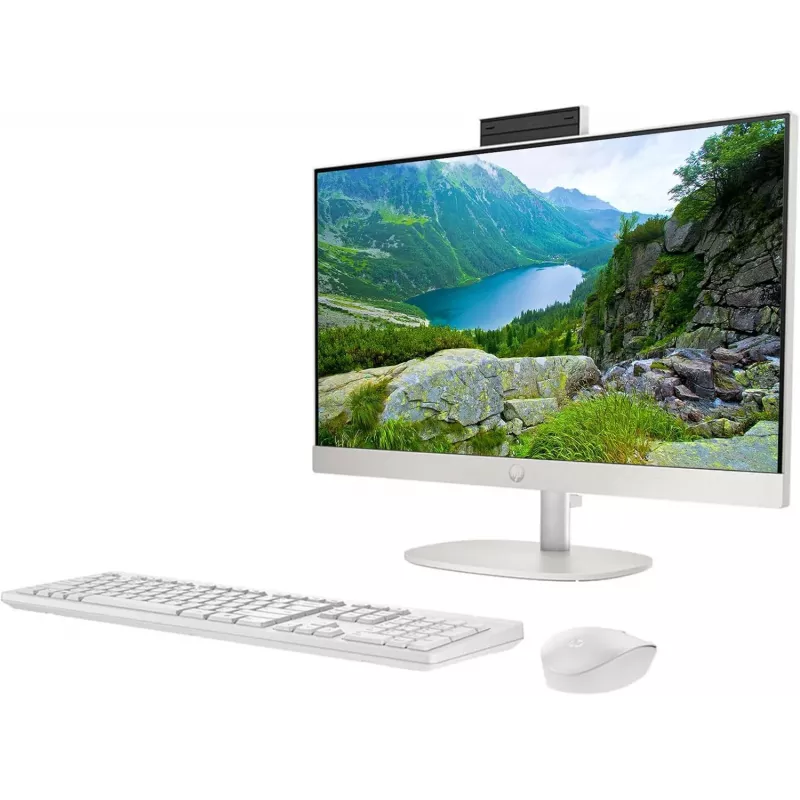 HP All-in-One Desktop 27-CT2XXX, Ryzen 7, 16 GB RAM, SSD Drive (Refurbished)